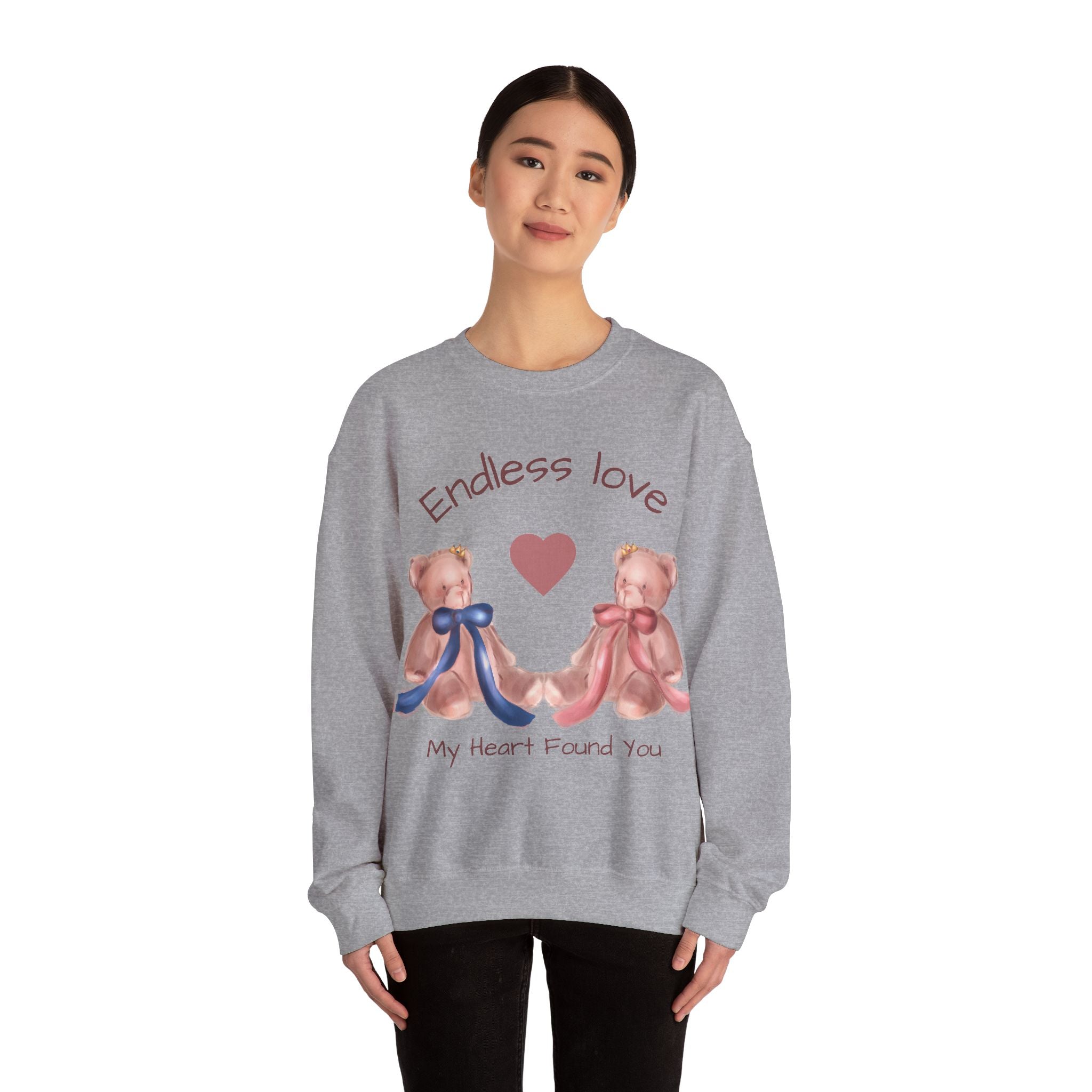 Romantic Crewneck Sweatshirt - "Endless Love" | Luxify