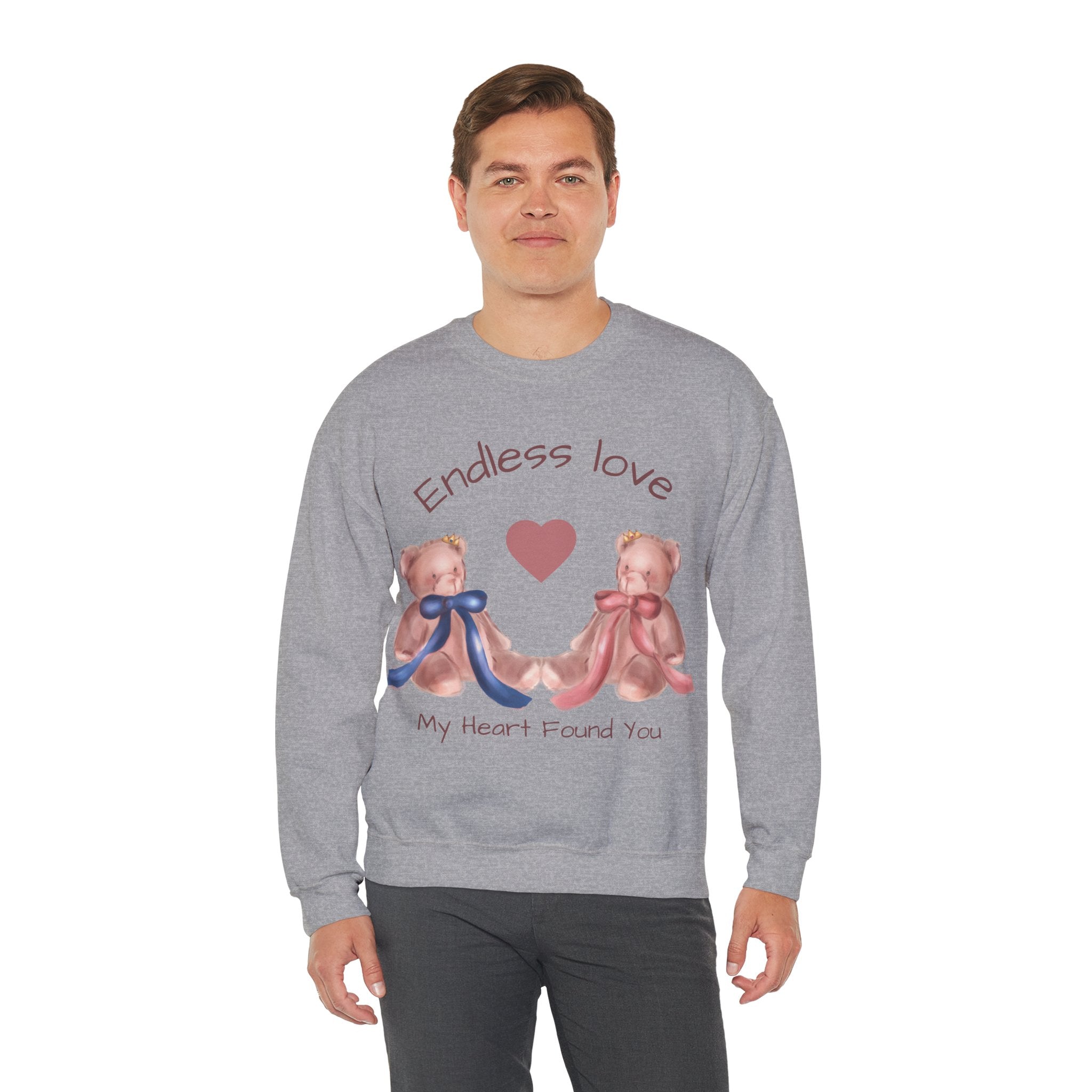 Romantic Crewneck Sweatshirt - "Endless Love" | Luxify